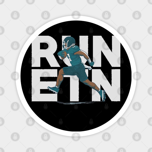 Travis Etienne Run ETN Magnet by Chunta_Design